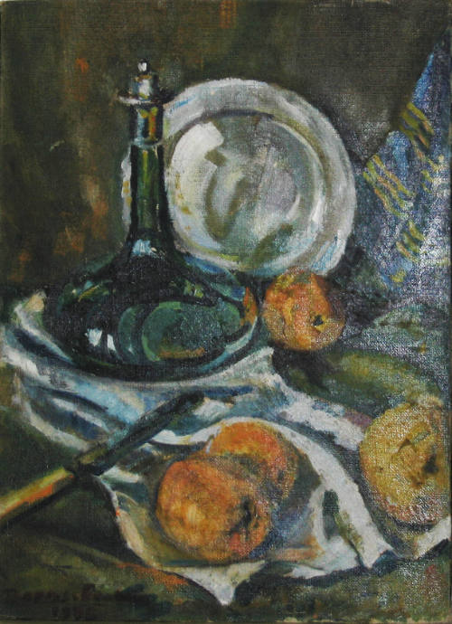 [Still Life with Pewter Plate]