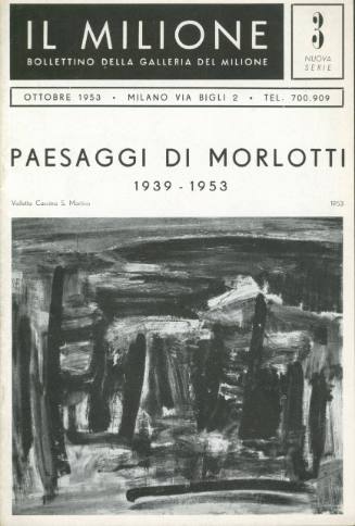 Il Milione [October 1953, Vol. 3]