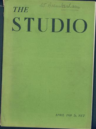 The Studio [April 1930, Vol. 99, No. 445]