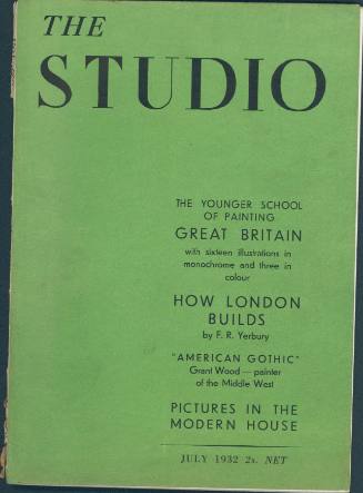 The Studio [July 1932, Vol. 104, No. 472]