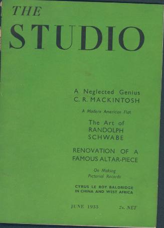 The Studio [June 1933, Vol. 105, No. 483]