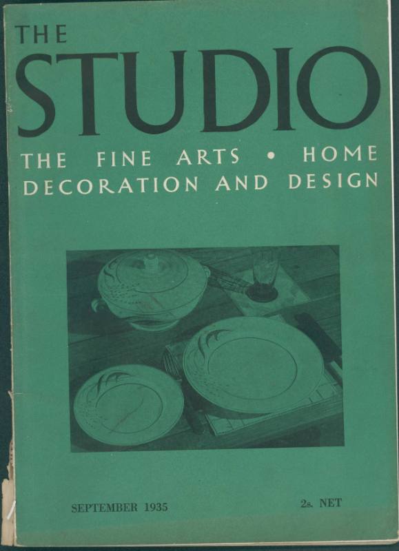 The Studio [September 1935, Vol. 110, No. 510]