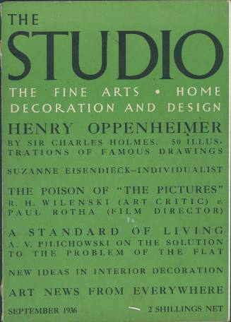 The Studio [September 1936, Vol. 112, No. 522]
