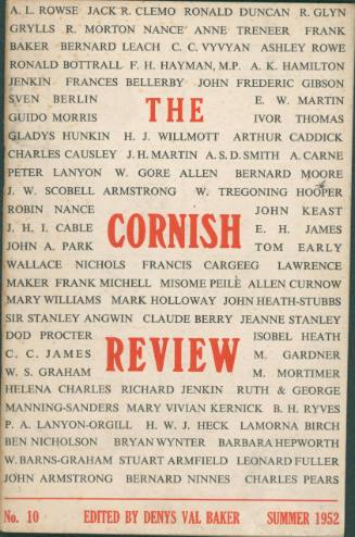 The Cornish Review [Summer 1952, No. 10]