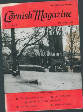 Cornish Magazine [January 1962, Vol. 4, No. 9]