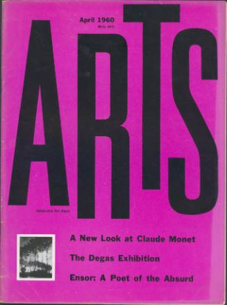 Arts [April 1960, Vol. 34, No. 7]