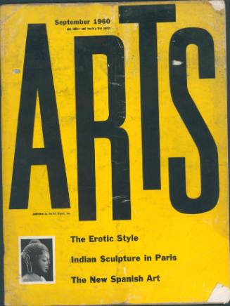 Arts [September 1960, Vol. 34, No. 10]