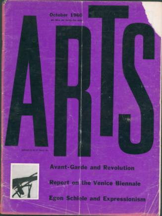 Arts [October 1960, Vol. 35, No. 1]