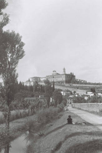 The Certosa di Firenze monastery, from a distance