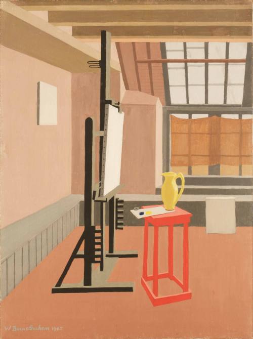 Studio Interior (Red Stool, Studio)