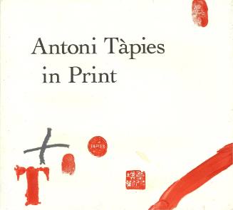 Antoni Tapies in Print