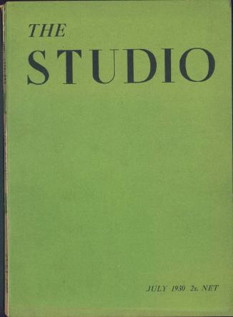 The Studio [July 1930, Vol. 100, No. 448]