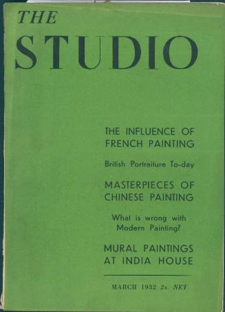 The Studio [March 1932, Vol. 103, No. 468]