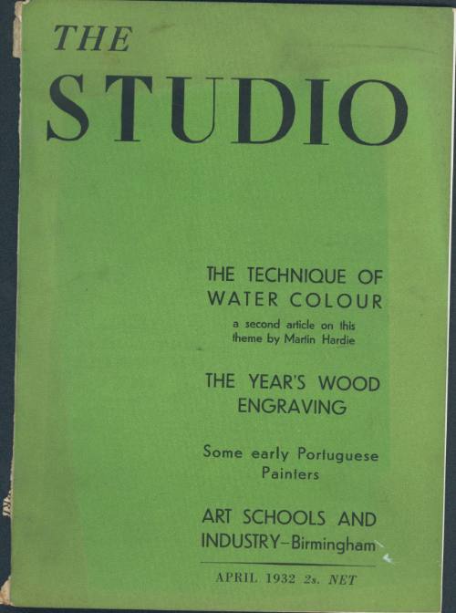 The Studio [April 1932, Vol. 103, No. 469]