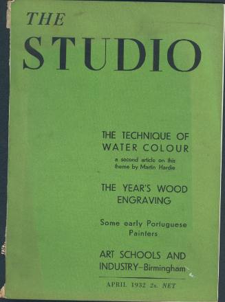 The Studio [April 1932, Vol. 103, No. 469]