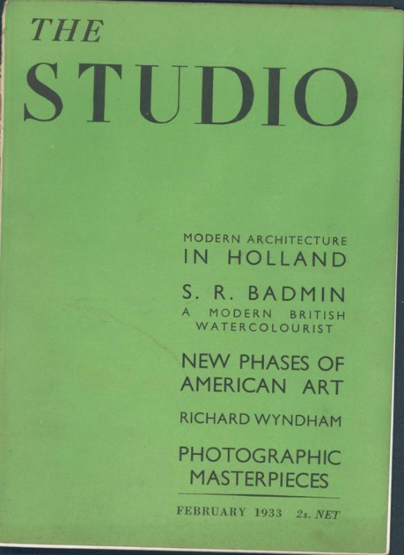 The Studio [February 1933, Vol. 105, No. 479]