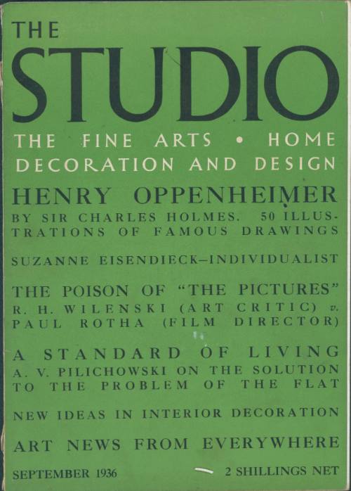 The Studio [September 1936, Vol. 112, No. 522]