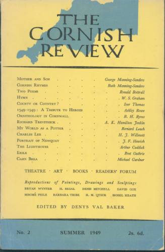 The Cornish Review [Summer 1949, Vol. 2]