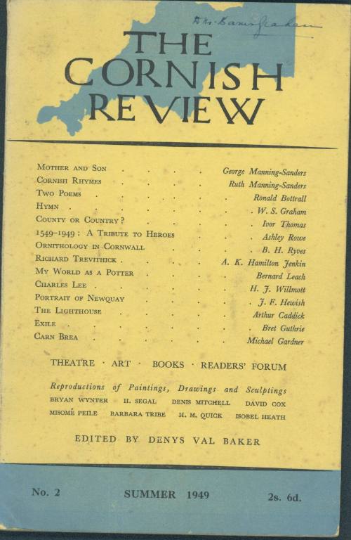 The Cornish Review [Summer 1949, Vol. 2]