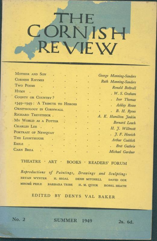 The Cornish Review [Summer 1949, Vol. 2]