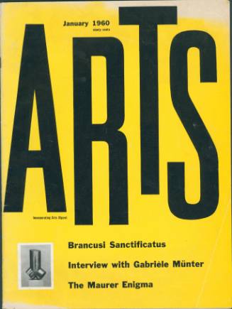 Arts [January 1960, Vol. 34, No. 4]