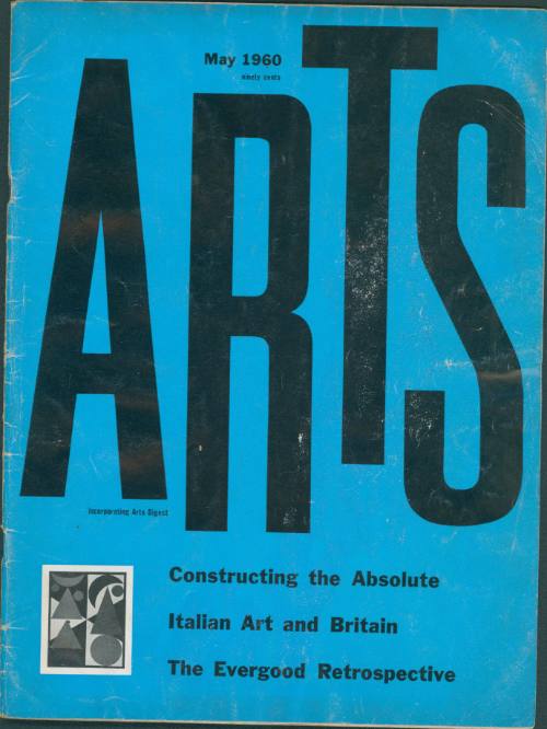 Arts [May 1960, Vol. 34, No. 8]