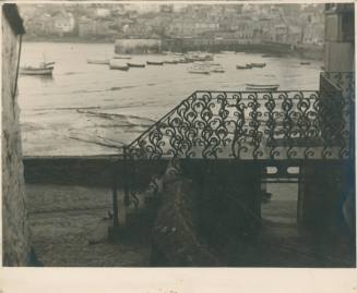 Railings at Victoria Place, St Ives. [Reference photo for railings drawings]