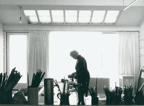 Wilhelmina Barns-Graham in Barnaloft Studio